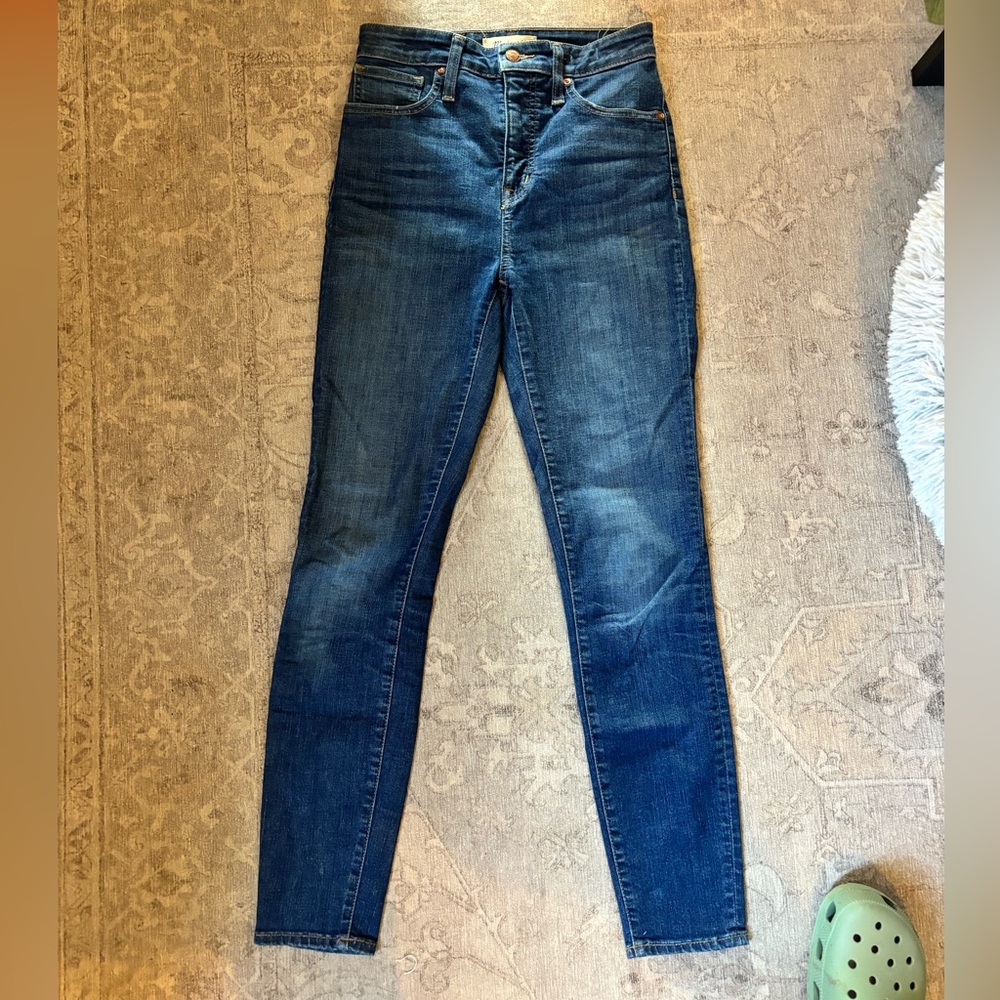 madewell • high rise skinny jeans